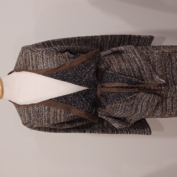 Eric Alexandre "Bark" Boucle Knit Skirt Suit NEW- Sz. 42/XL - Picture 2 of 16